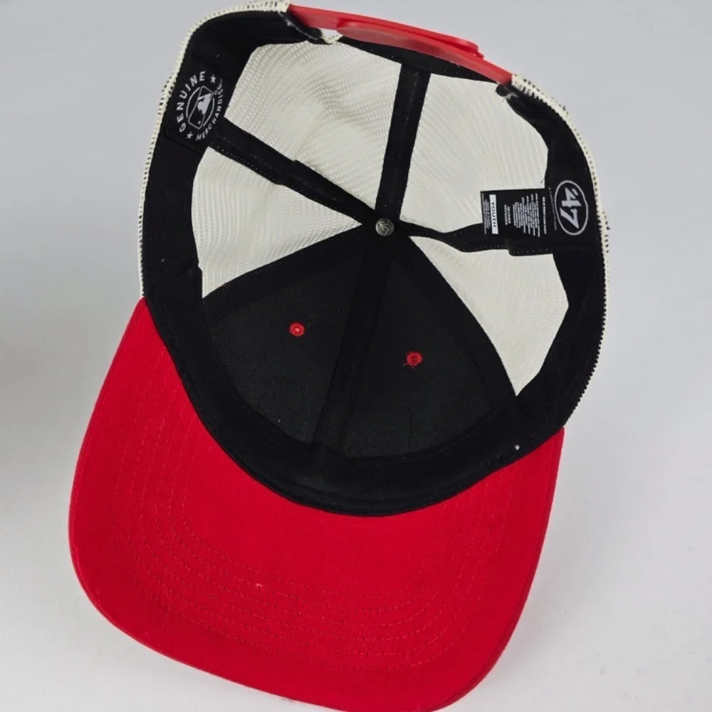 Cincinnati Reds '47 Brand MLB Trucker Hat Red White Mesh Snapback Youth OSFA